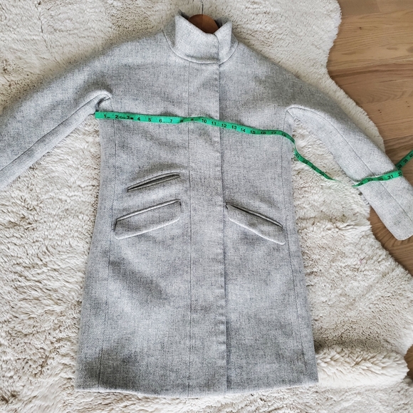 J.Crew Cocoon Coat Size 0 - Picture 10 of 15